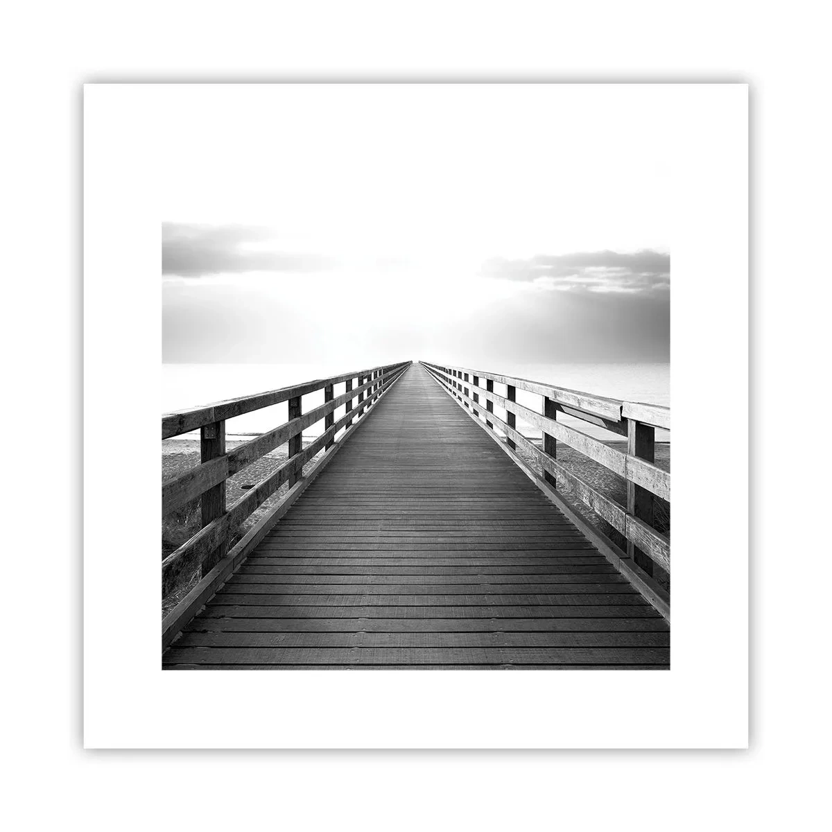 Poster - In die Ferne ... - 30x30 cm