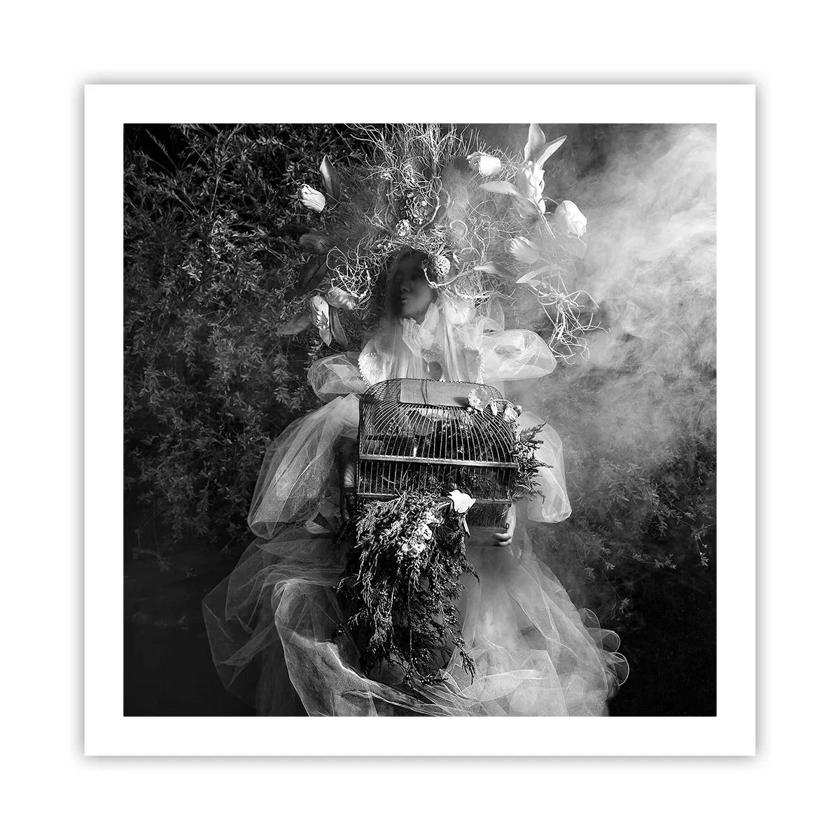 Poster - Mutter selbst - Natur - 60x60 cm