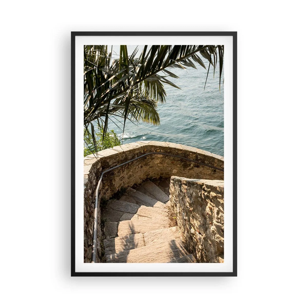 Poster in einem schwarzem Rahmen - Unter der Sonne Italiens - 61x91 cm