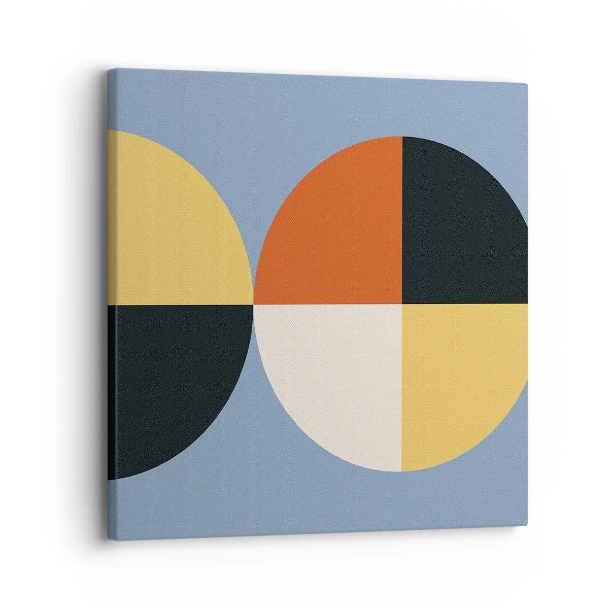 Bild auf Leinwand - Leinwandbild - Beobachte und zähle - 30x30 cm
