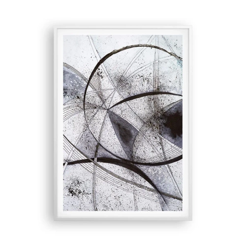 Poster in einem weißen Rahmen - Futuristische Fantasie - 70x100 cm