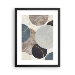 Poster in einem schwarzem Rahmen - Rad für Rad - 30x40 cm