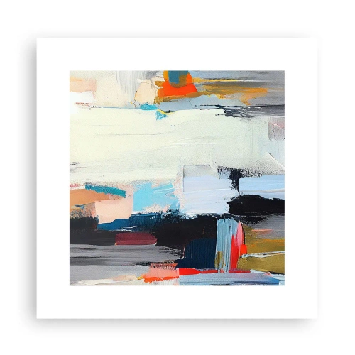 Poster - Gibt es eine Methode? - 30x30 cm