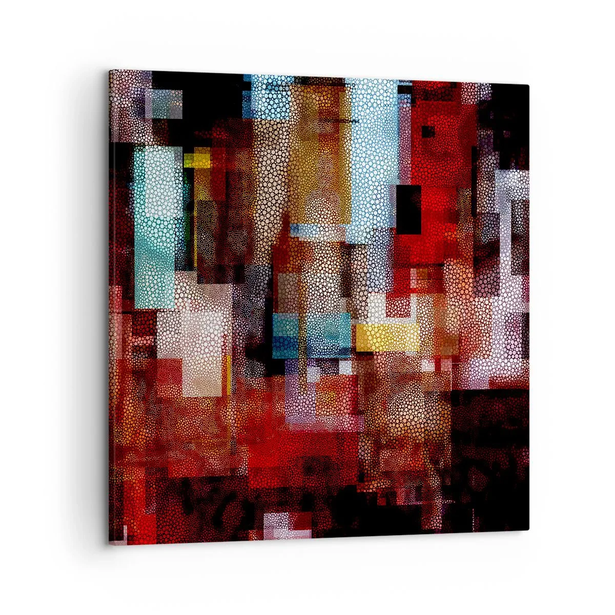 Bild auf Leinwand - Leinwandbild - Verwirrung mit Verwirrung - 50x50 cm