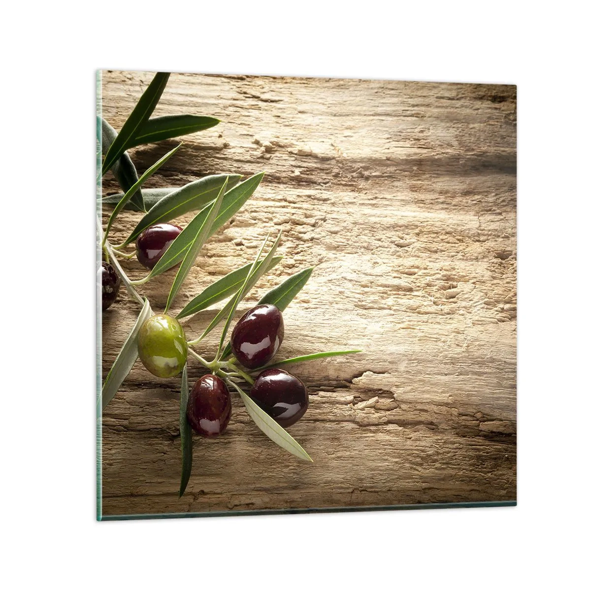 Glasbild - Bild auf glas - Direkt aus der Natur - 50x50 cm