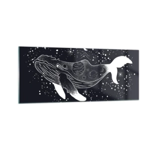 Glasbild - Bild auf glas - Im Ozean des Universums - 100x40 cm