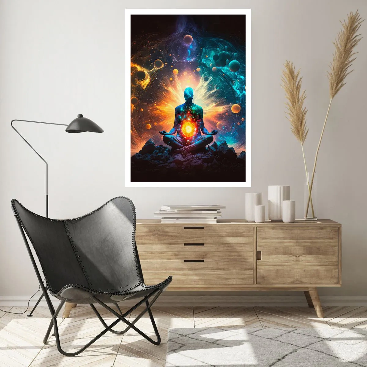 Poster - Kosmischer Frieden - 30x40 cm