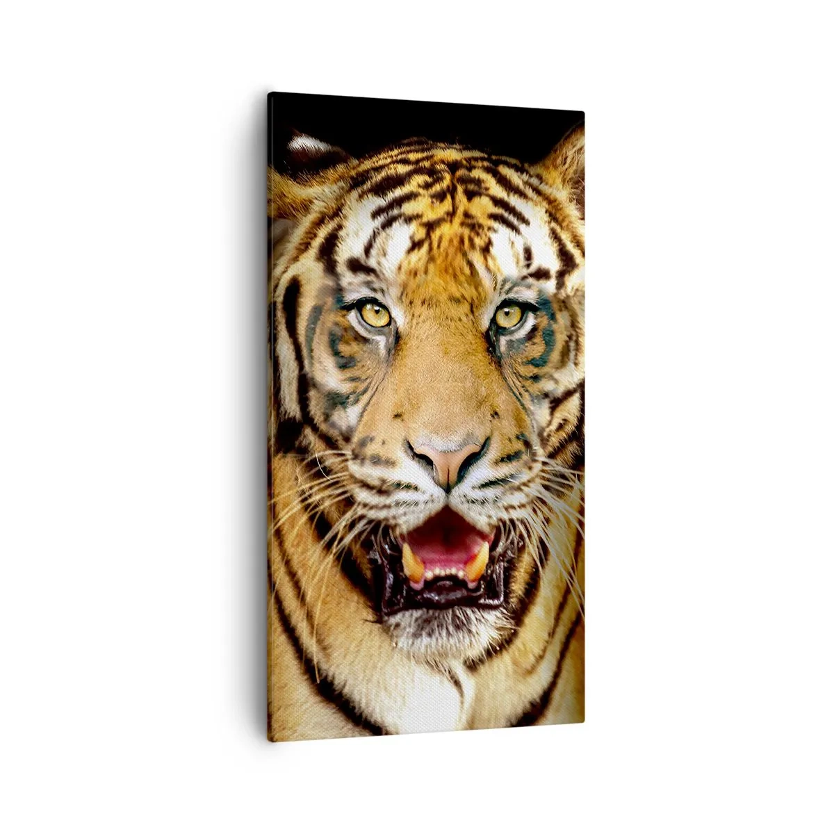 Bild auf Leinwand - Leinwandbild - Wild im Herzen - 55x100 cm