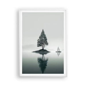 Poster in einem weißen Rahmen - Traum - 70x100 cm