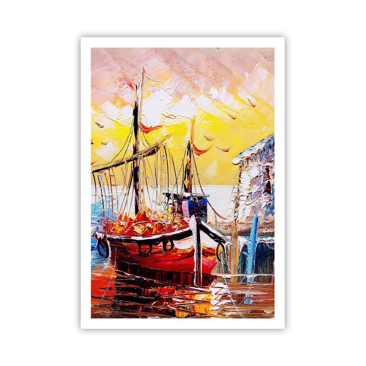 Poster - Glückliche Rückkehr - 70x100 cm