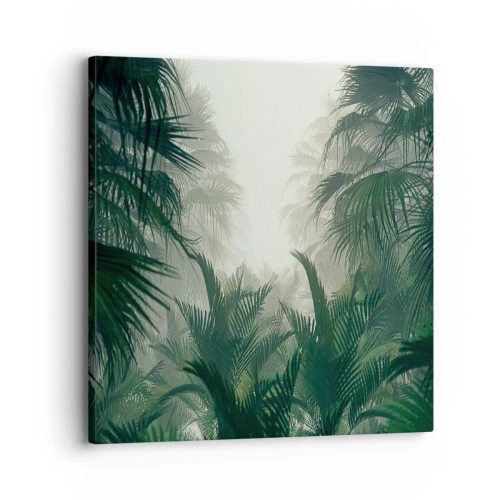 Bild auf Leinwand - Leinwandbild - Tropisches Geheimnis - 30x30 cm