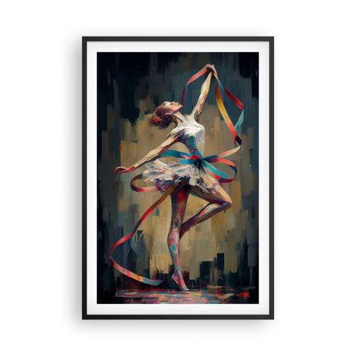 Poster in einem schwarzem Rahmen - Bandtanz - 61x91 cm