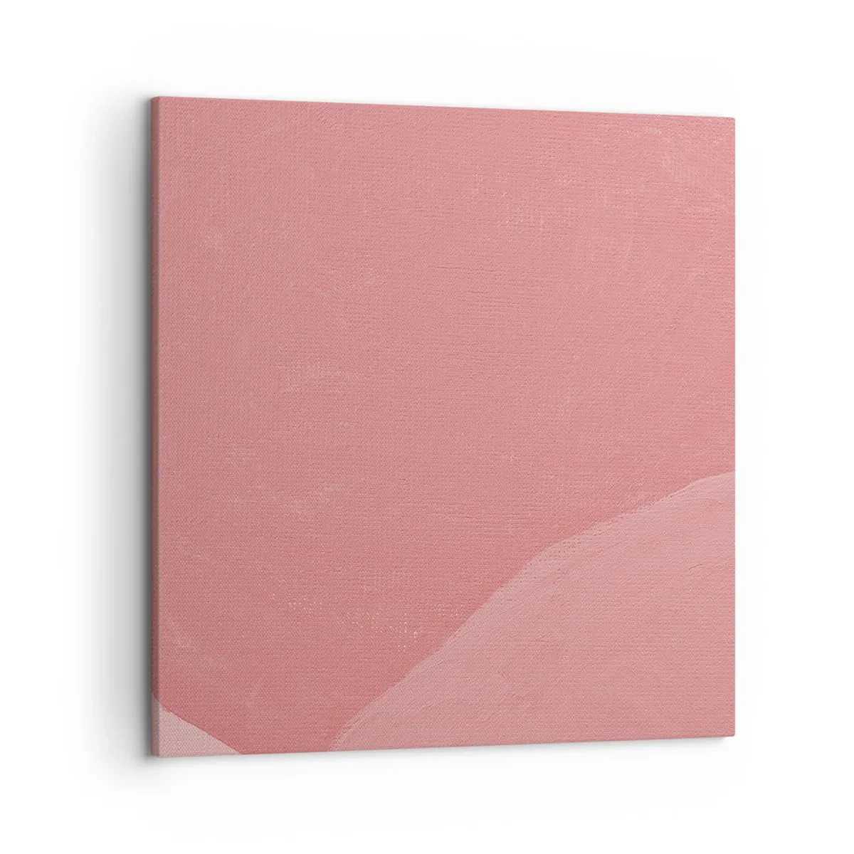Bild auf Leinwand - Leinwandbild - Organische Komposition in Rosa - 50x50 cm