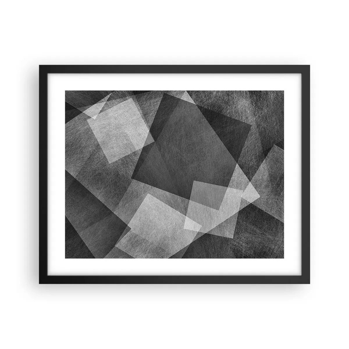 Poster in einem schwarzem Rahmen - Das ewige Symbol für Beständigkeit und Ordnung - 50x40 cm