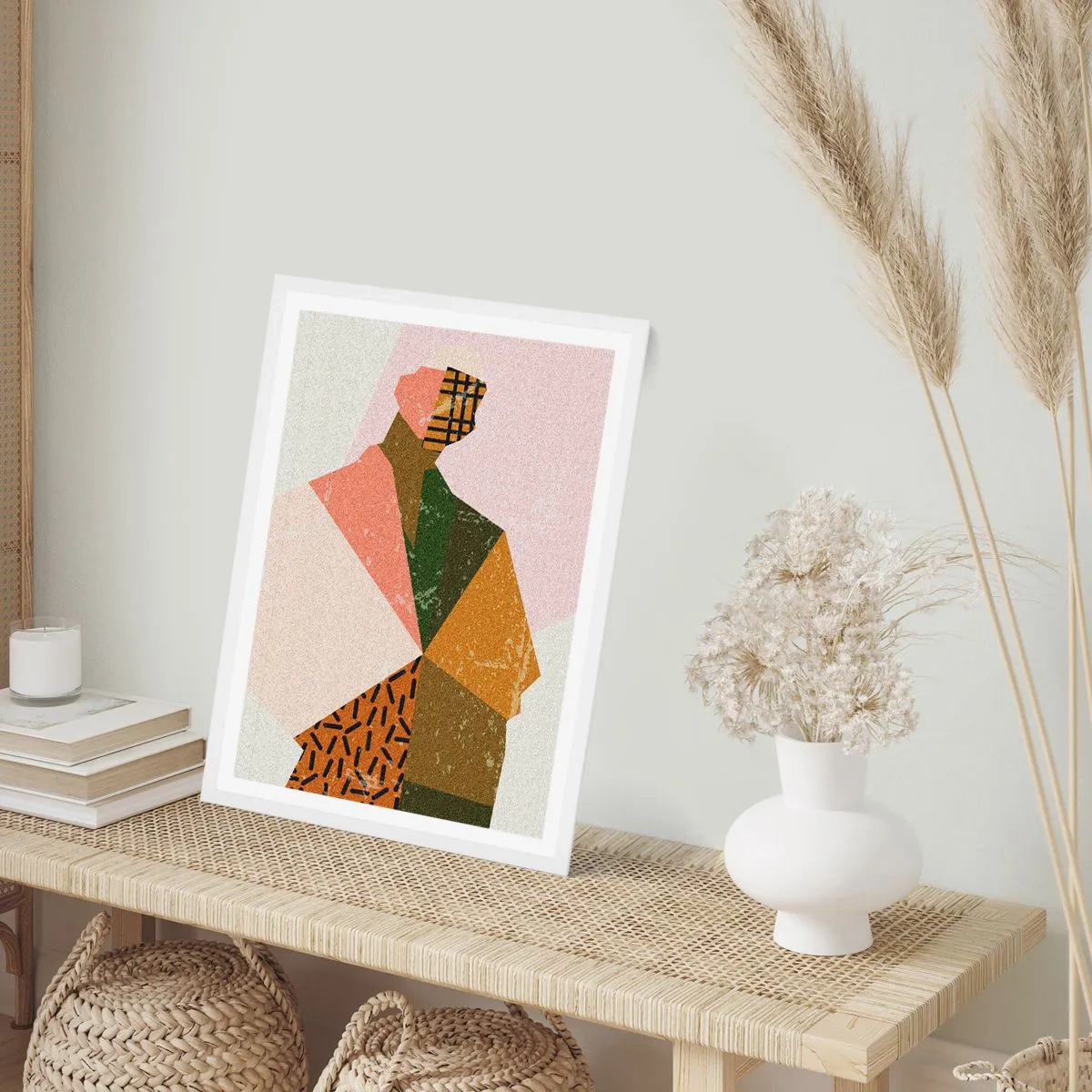 Poster in einem weißen Rahmen - Mensch – ein komplexes Wesen - 50x70 cm