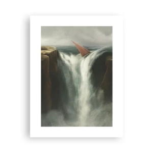 Poster - Warnung des Lebens - 30x40 cm