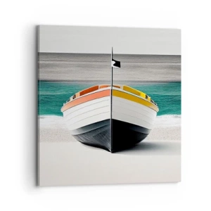 Bild auf Leinwand - Leinwandbild - An seinem Platz - 70x70 cm