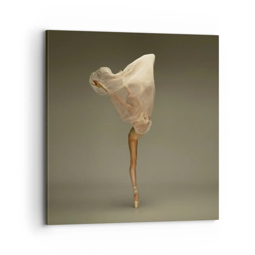 Bild auf Leinwand - Leinwandbild - Es wird bald auffliegen - 70x70 cm