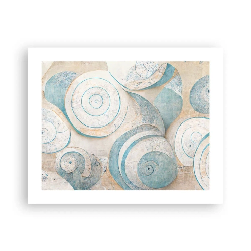 Poster - Was verbirgt sich in der Muschel? - 50x40 cm
