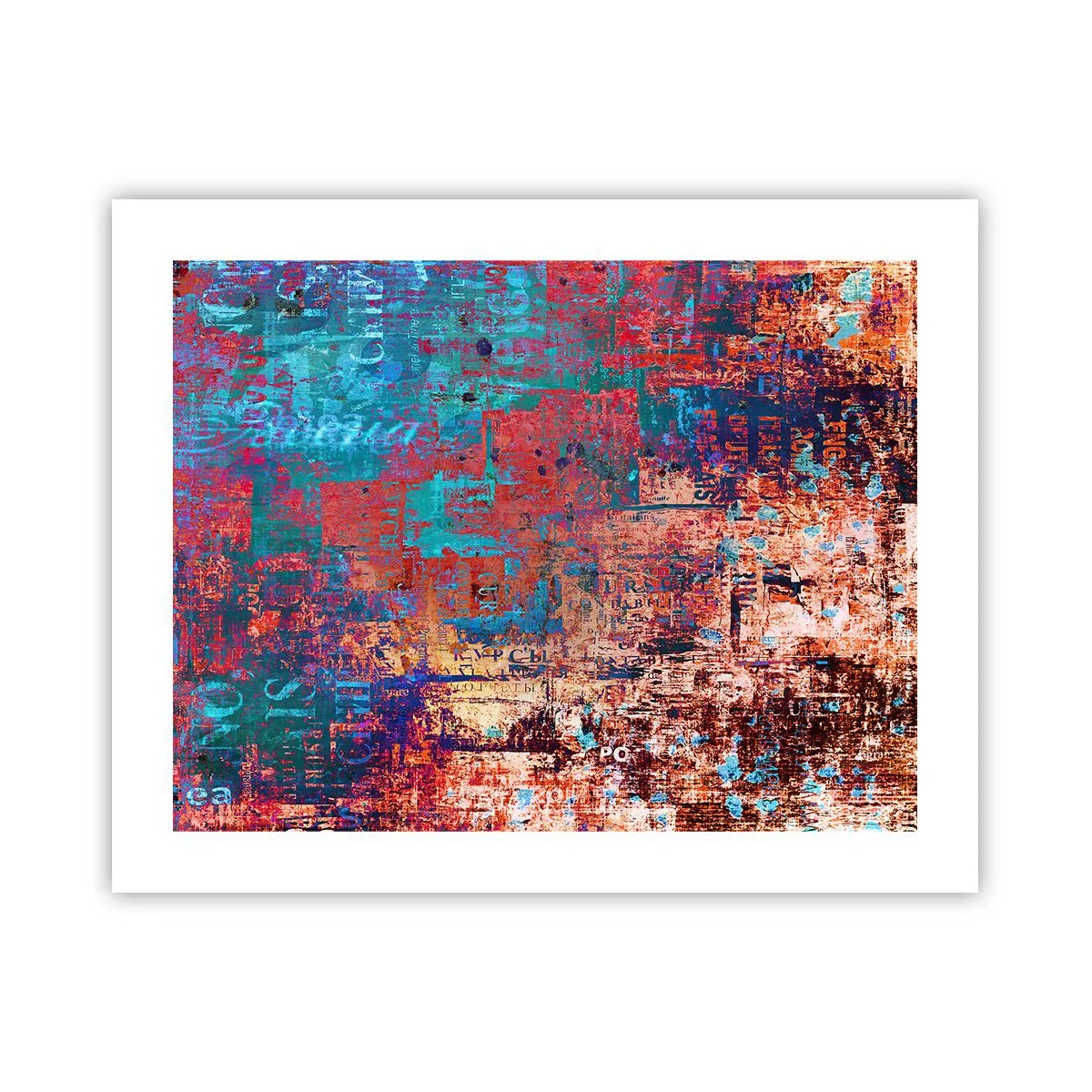 Poster - Erinnerung und Vergessen - 50x40 cm