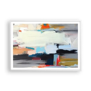 Poster in einem weißen Rahmen - Gibt es eine Methode? - 100x70 cm
