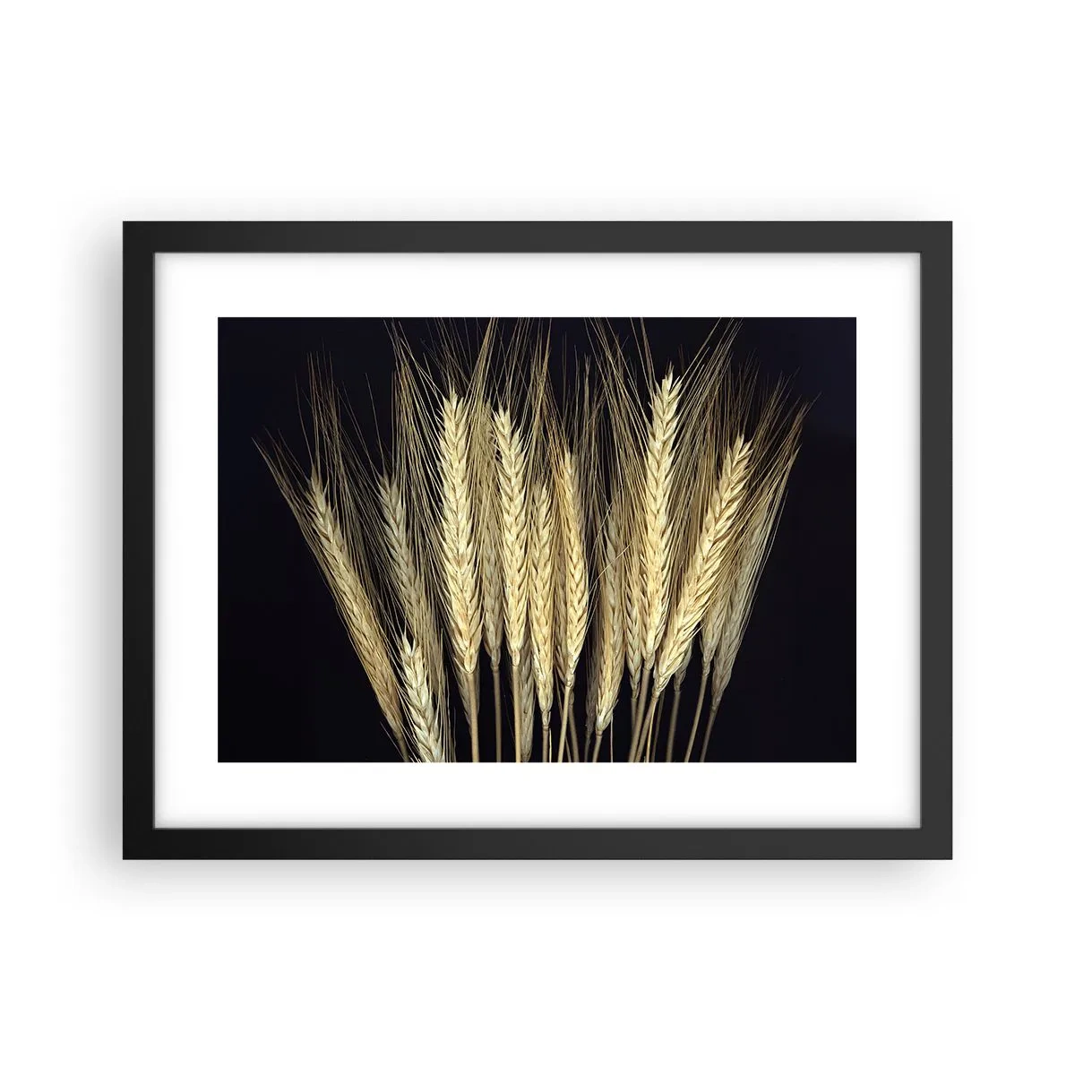 Poster in einem schwarzem Rahmen - Rustikale Magie - 40x30 cm