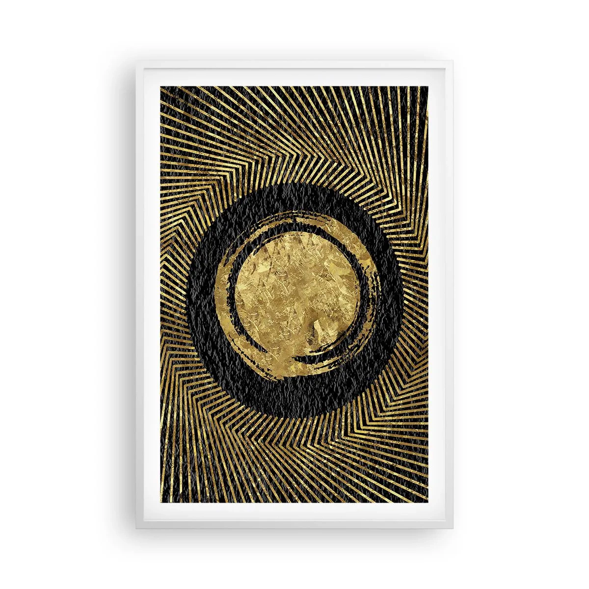 Poster in einem weißen Rahmen - Glamour-Komposition - 61x91 cm