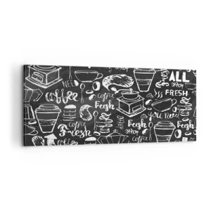 Bild auf Leinwand - Leinwandbild - Alles was Sie brauchen ist… - 100x40 cm