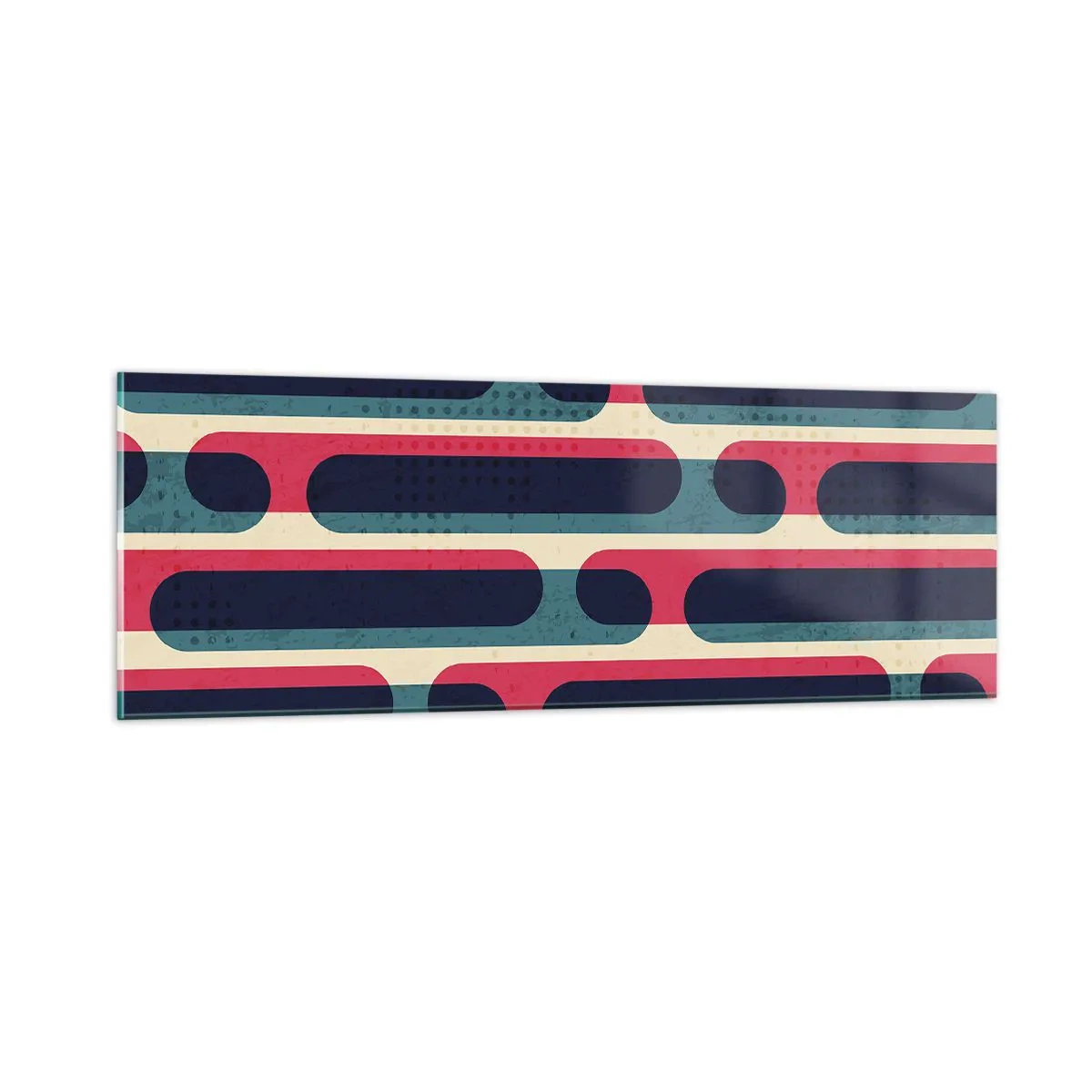 Glasbild - Bild auf glas - In die Tiefe und vorwärts - 90x30 cm