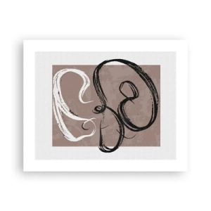 Poster - Komposition – die Suche nach Fülle - 50x40 cm