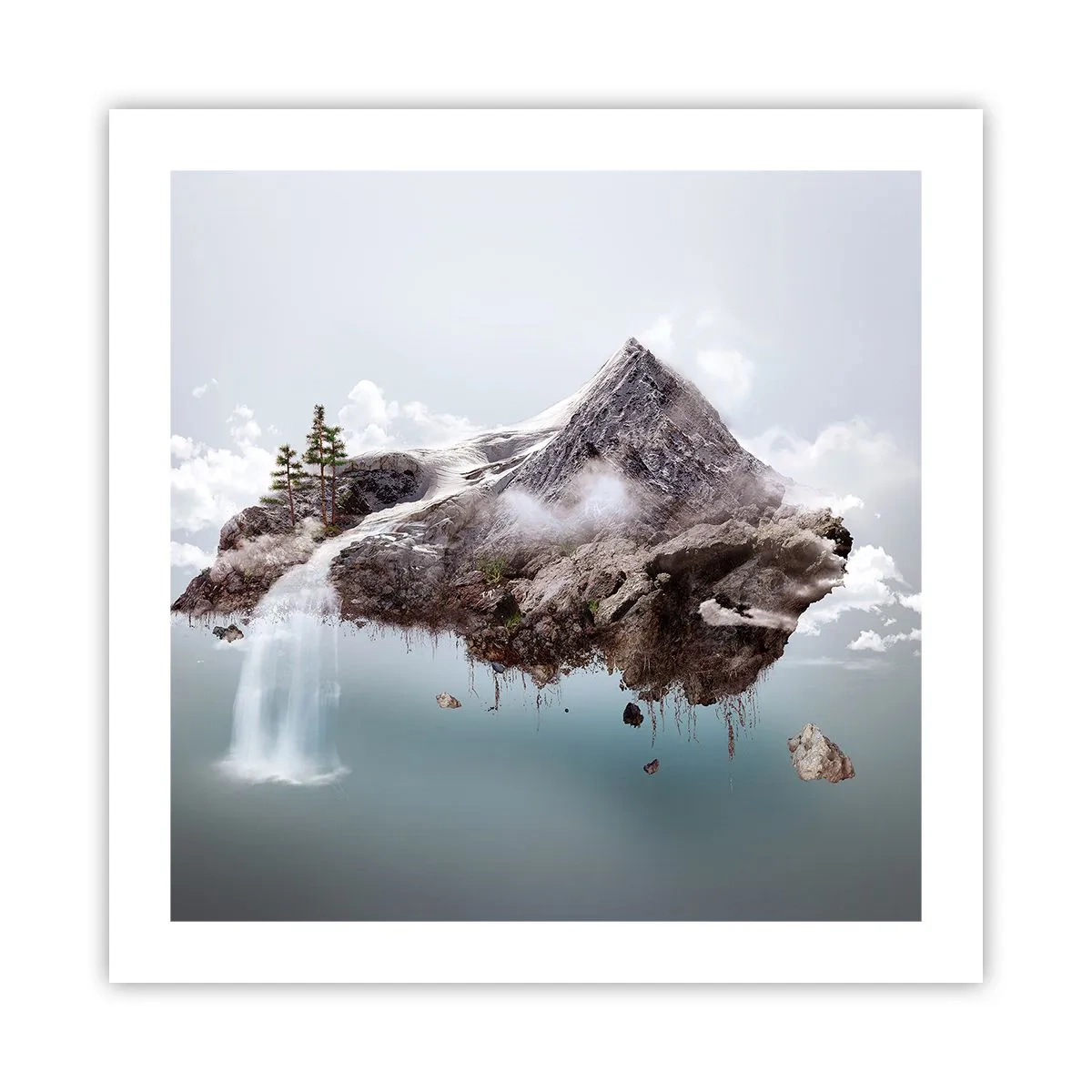 Poster - Mit dem Auge eines Surrealisten - 50x50 cm