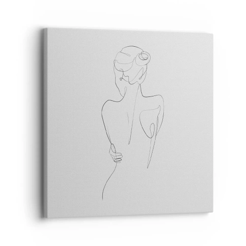 Bild auf Leinwand - Leinwandbild - Körpermusik - 30x30 cm