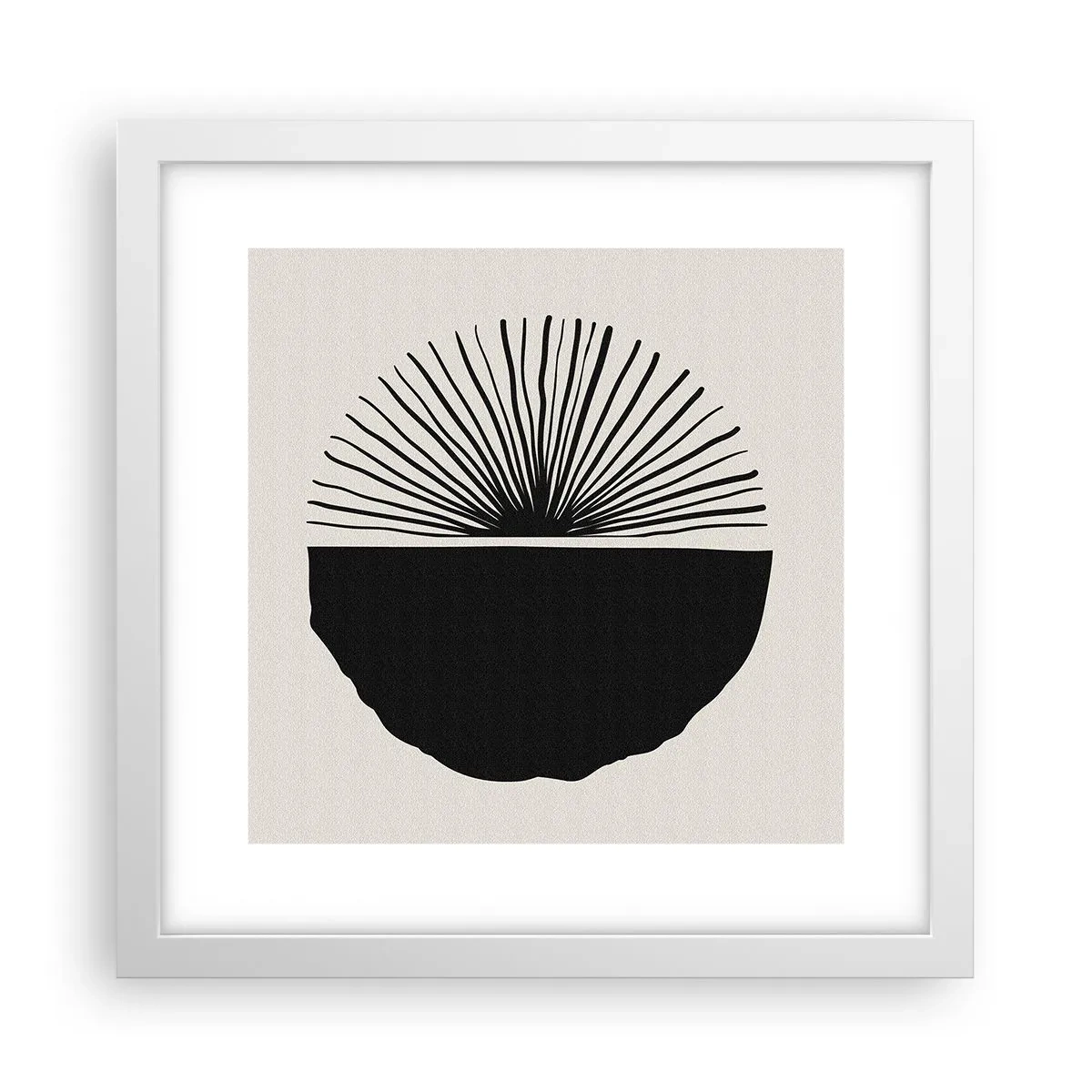 Poster in einem weißen Rahmen - Eine Reihe von Möglichkeiten - 30x30 cm