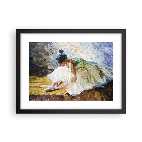 Poster in einem schwarzem Rahmen - Aus einem Gemälde von Degas - 40x30 cm