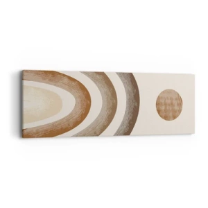 Bild auf Leinwand - Leinwandbild - In einer weit entfernten Galaxie - 90x30 cm