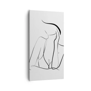 Bild auf Leinwand - Leinwandbild - Auf der Traumwelle - 55x100 cm