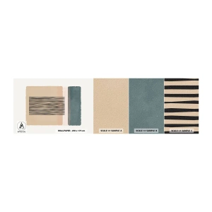 Fototapetenmuster Standard Eco - Alles ist in Ordnung - Abstraktion, Grafik, Minimalismus - 100x30 cm