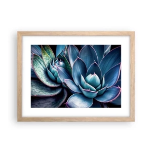 Poster in einem Rahmen aus heller Eiche - Lebenskraft - 40x30 cm