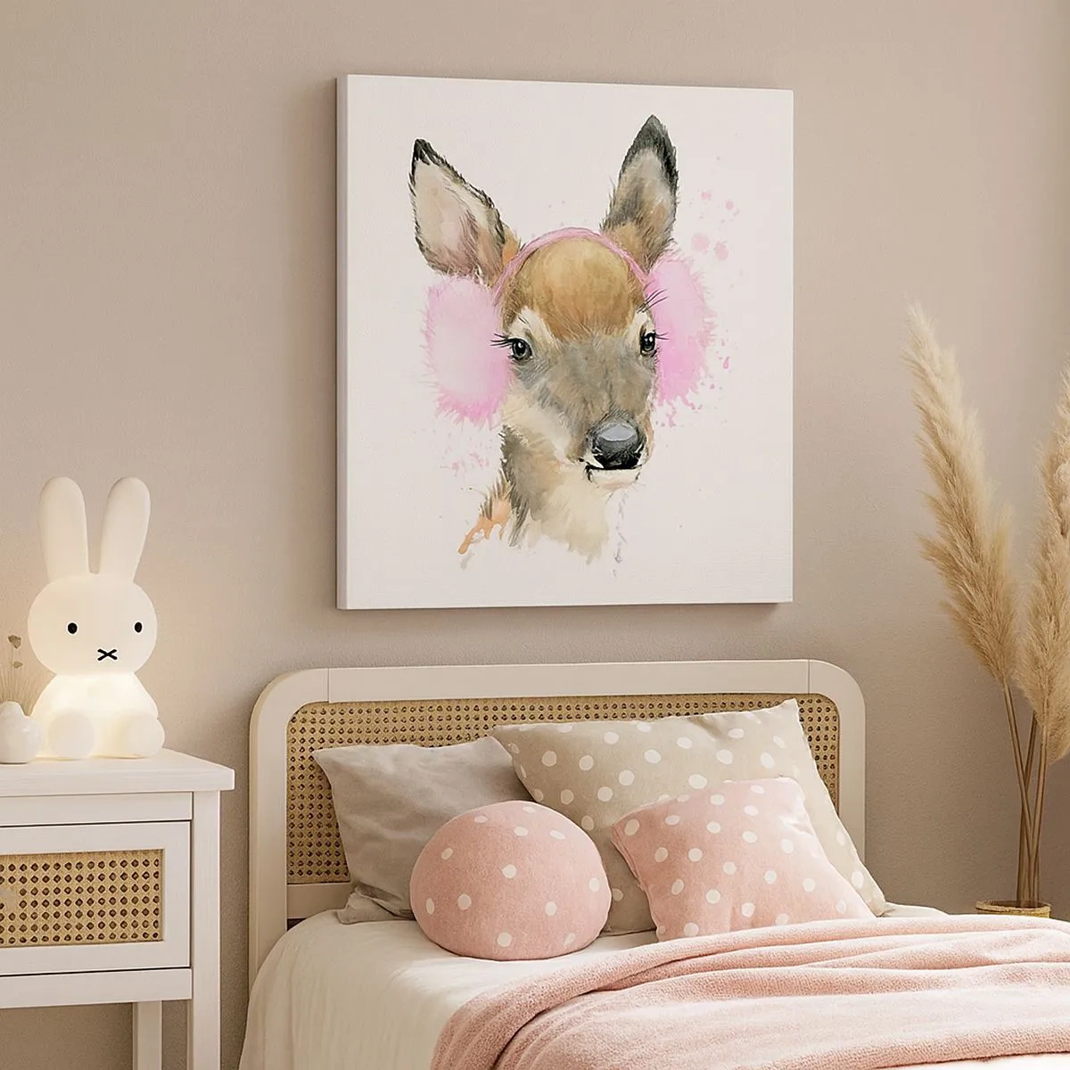 Bild auf Leinwand - Leinwandbild - Und der Frost ist nicht mehr schrecklich - 30x30 cm