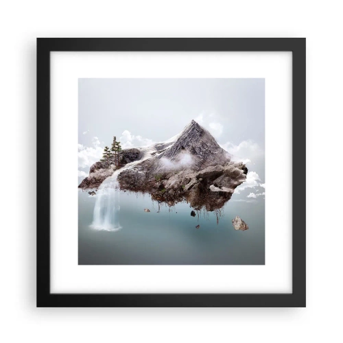 Poster in einem schwarzem Rahmen - Mit dem Auge eines Surrealisten - 30x30 cm