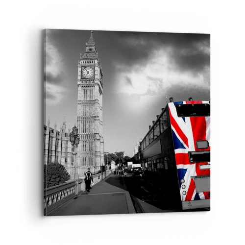 Bild auf Leinwand - Leinwandbild - Stolz und toll - 70x70 cm