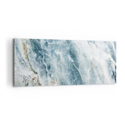 Bild auf Leinwand - Leinwandbild - Eiswelt - 100x40 cm