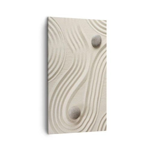 Bild auf Leinwand - Leinwandbild - Ein Hauch von Wärme - 45x80 cm