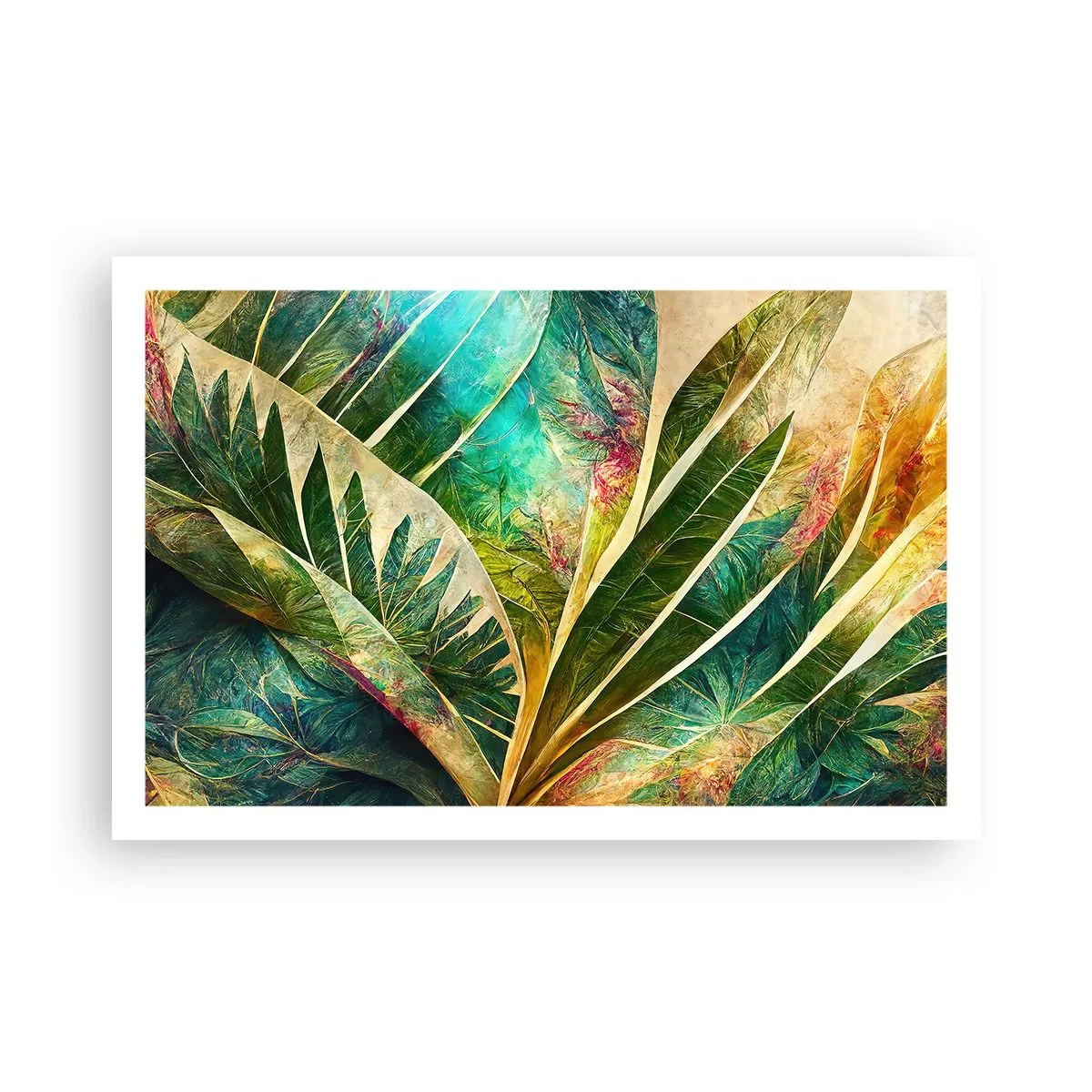 Poster - Farben der Tropen - 91x61 cm