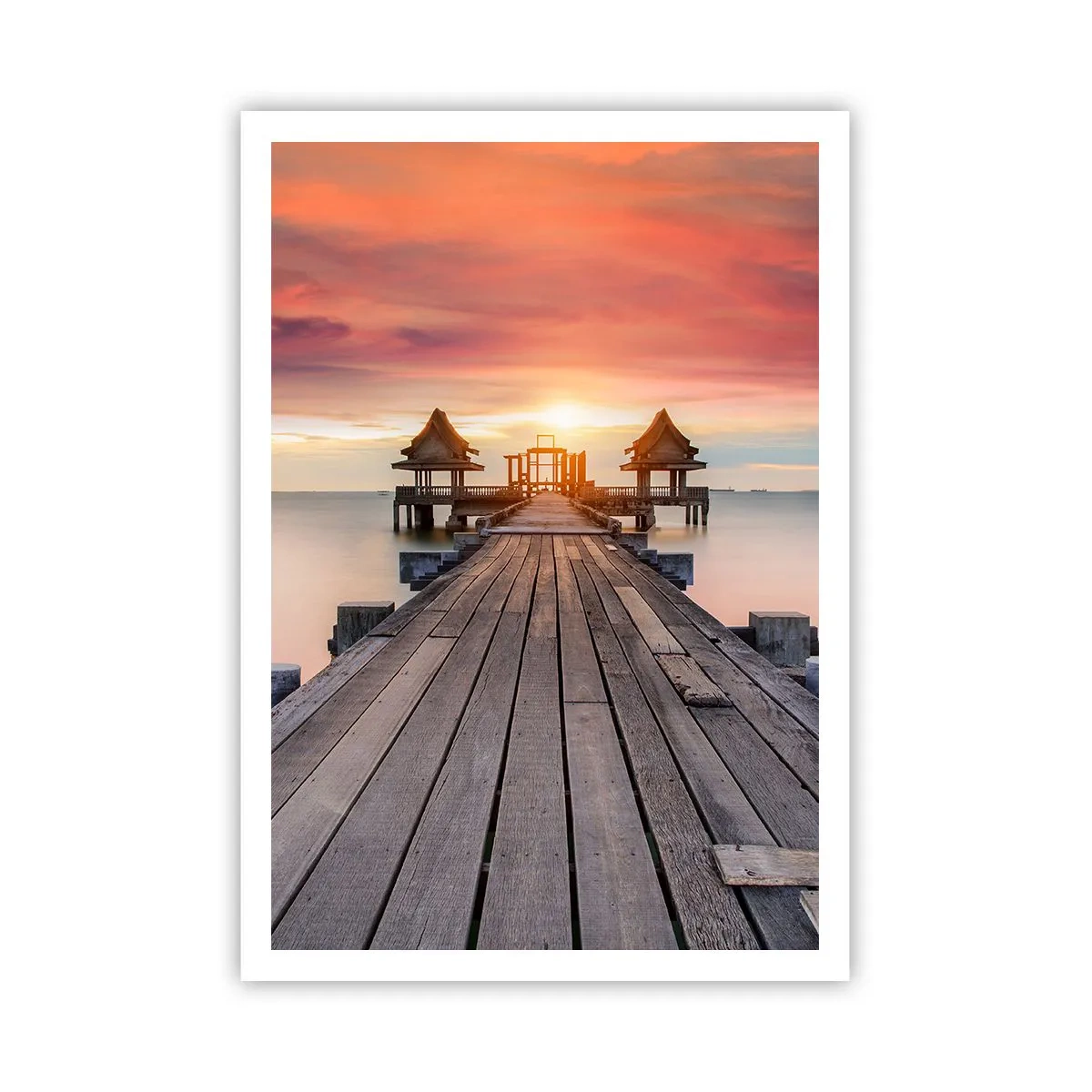 Poster - Westen im Osten - 70x100 cm