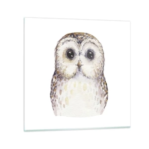 Glasbild - Bild auf glas - Schau mir in die Augen - 30x30 cm