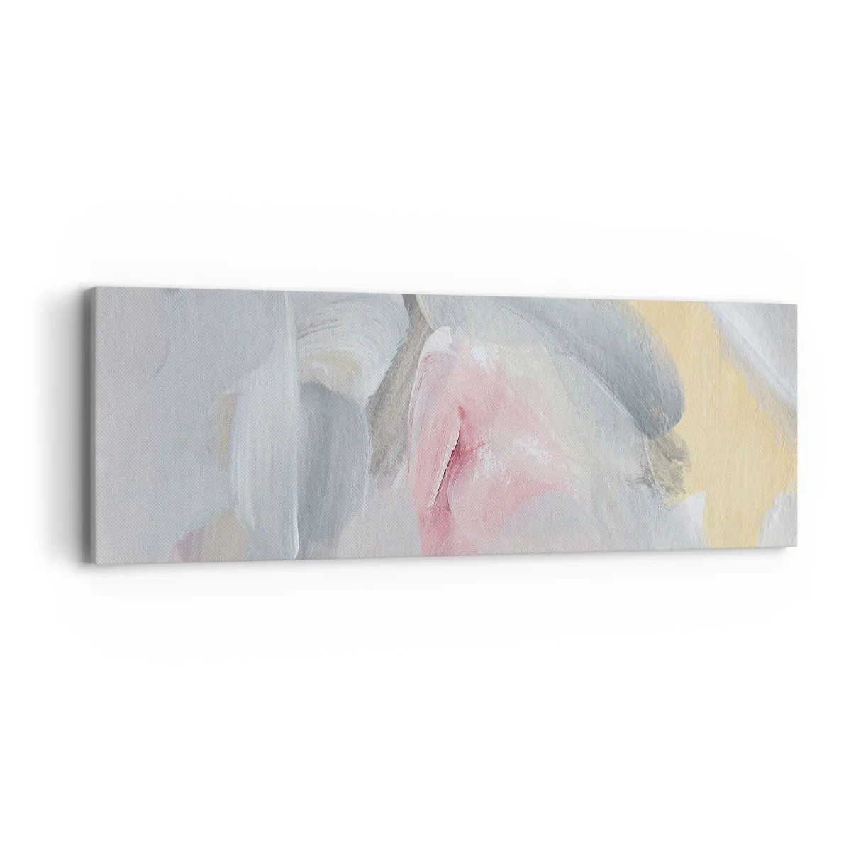 Bild auf Leinwand - Leinwandbild - In einer Pastellwelt - 90x30 cm