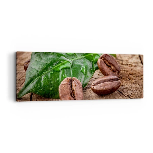 Bild auf Leinwand - Leinwandbild - Der wahrste und schwarze - 90x30 cm
