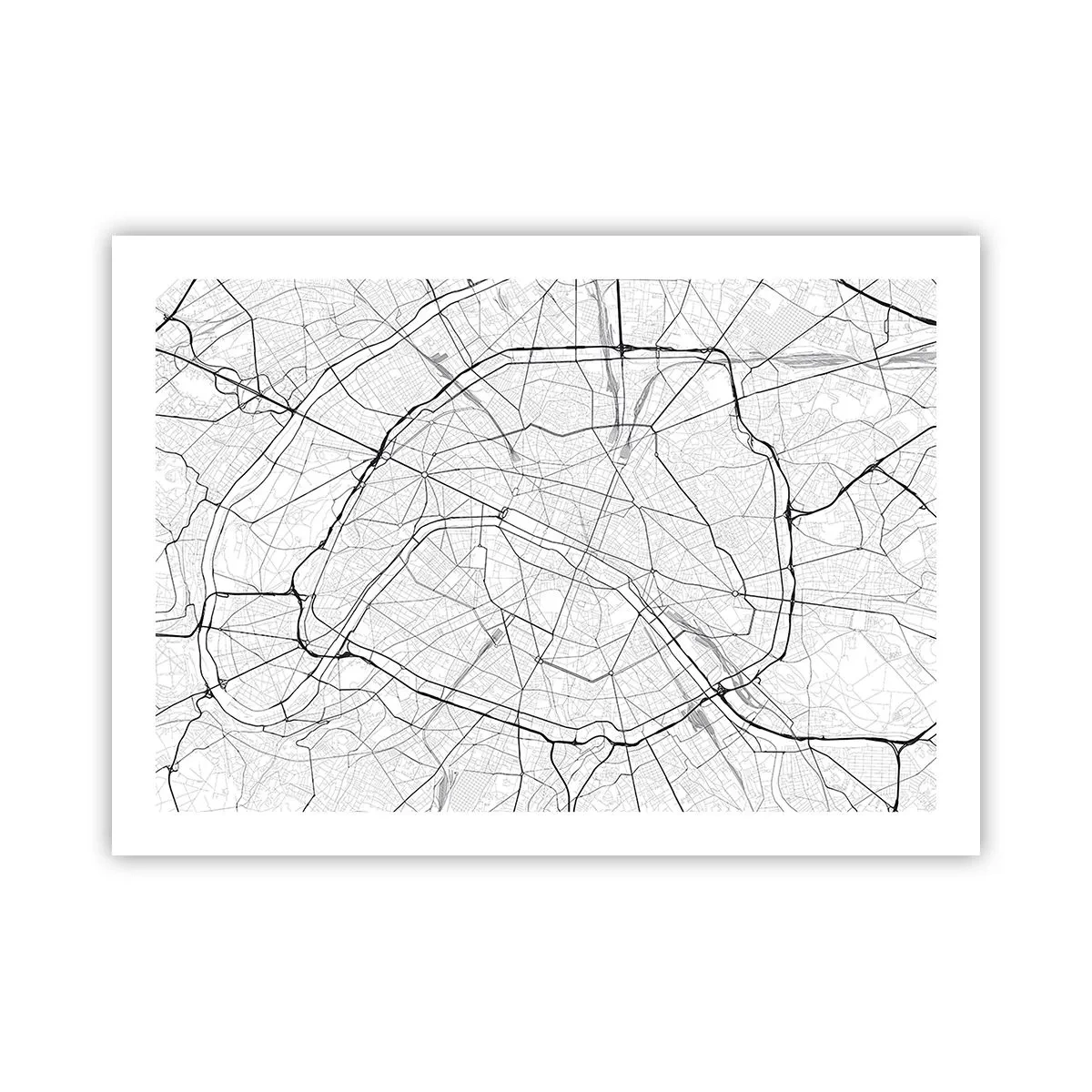 Poster - Pariser Blume - 70x50 cm