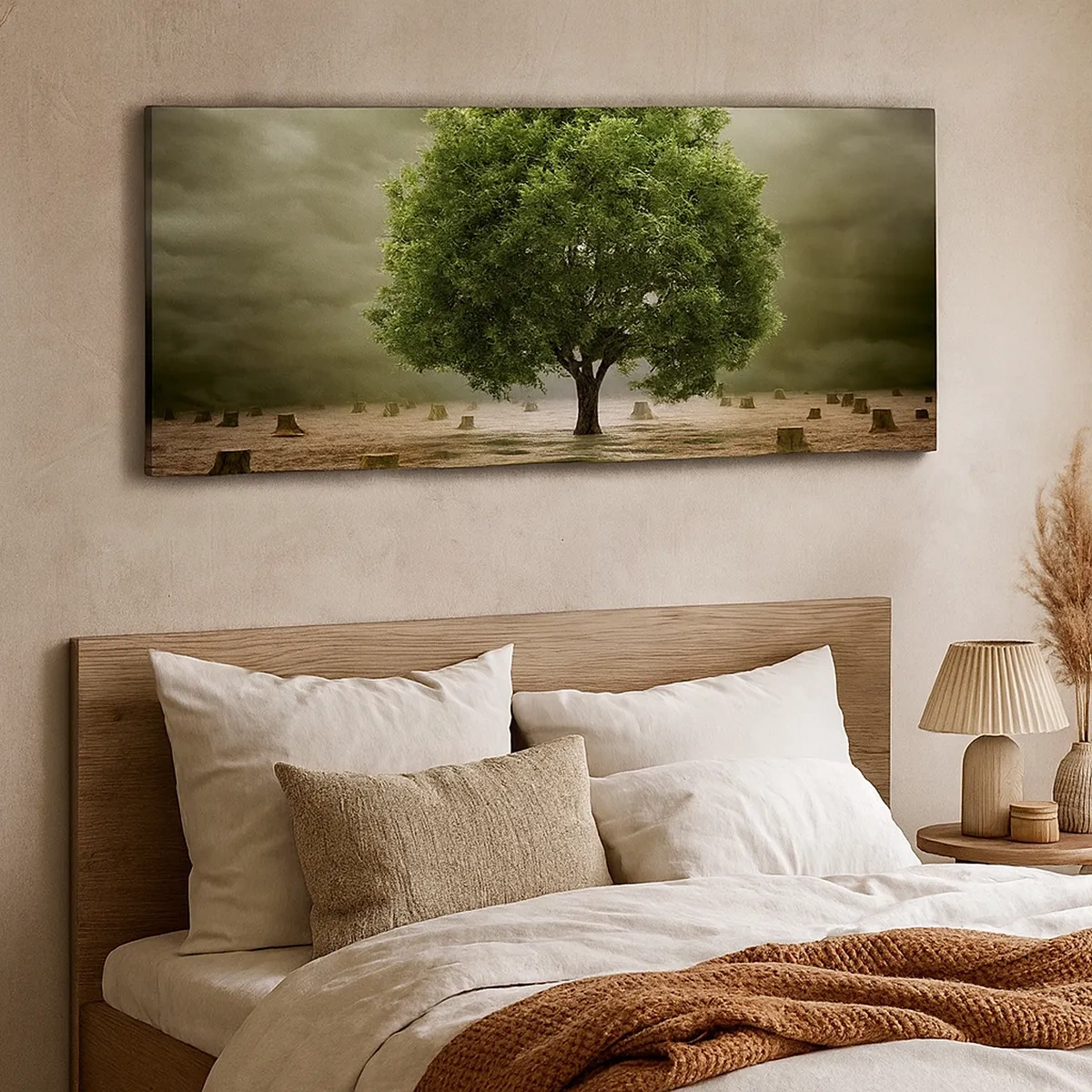 Bild auf Leinwand - Leinwandbild - Alle Hoffnung - 30x30 cm